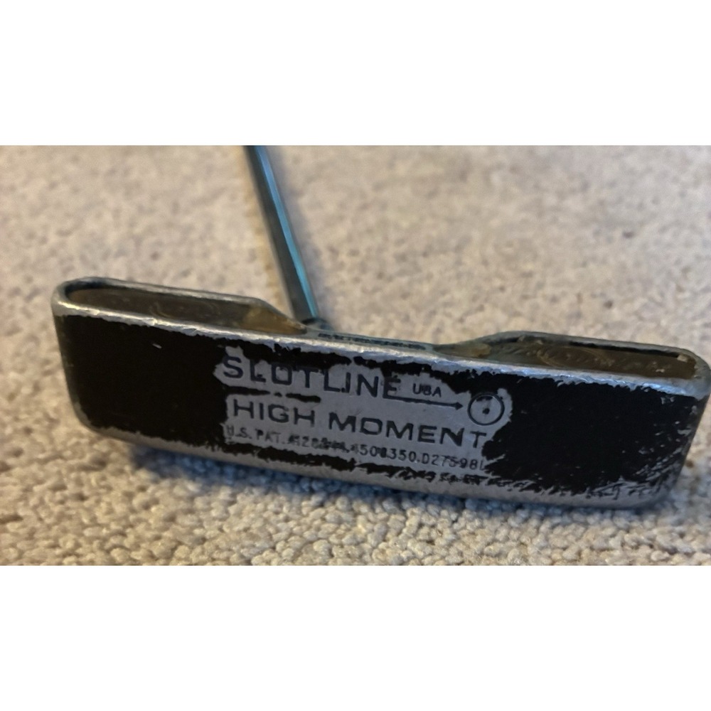 Tommy Armour Slotline High Moment Putter Steel Shaft Black/Silver 1 Club